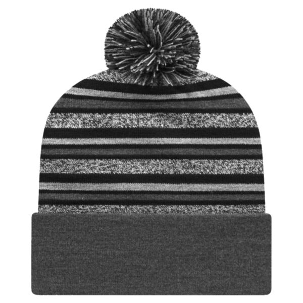 USA-Made Striped Beanie Thumbnail