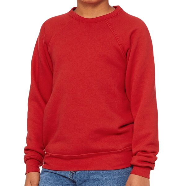 Youth Sponge Fleece Raglan Sweatshirt Thumbnail