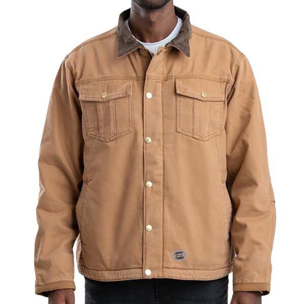 Tall Vintage Washed Sherpa-Lined Work Jacket Thumbnail