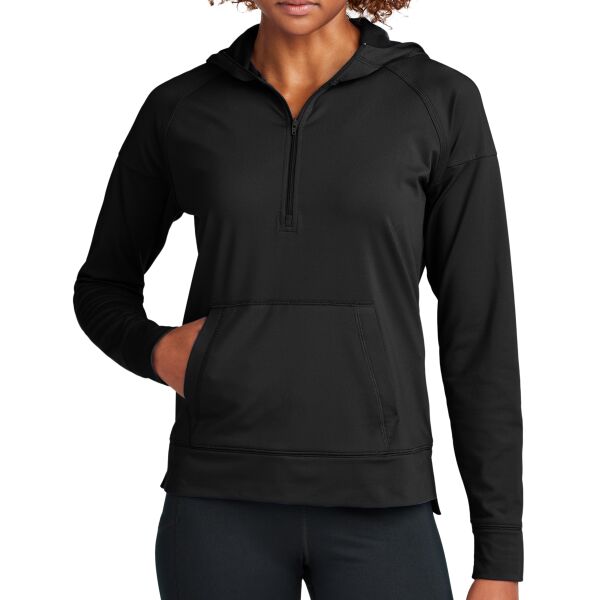 Women's Sport Wick ® Stretch 1/2 Zip Hoodie Thumbnail