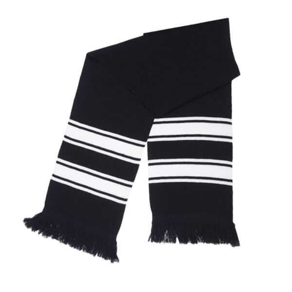 Stripe Knit Scarf Thumbnail