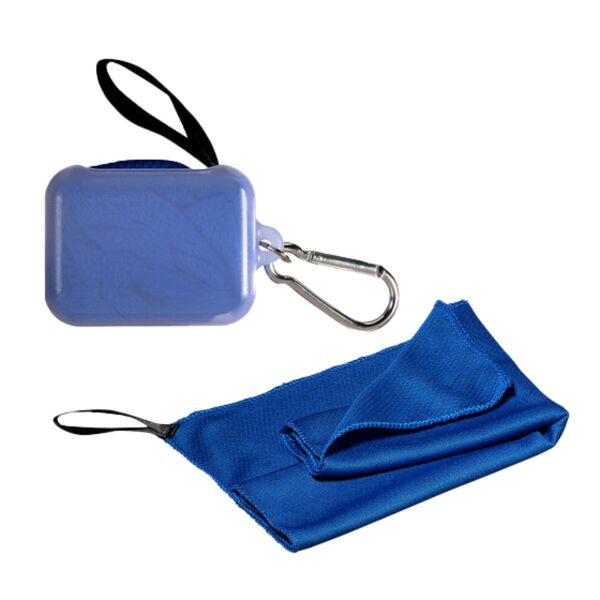 Cooling Towel In Carabiner Case Thumbnail