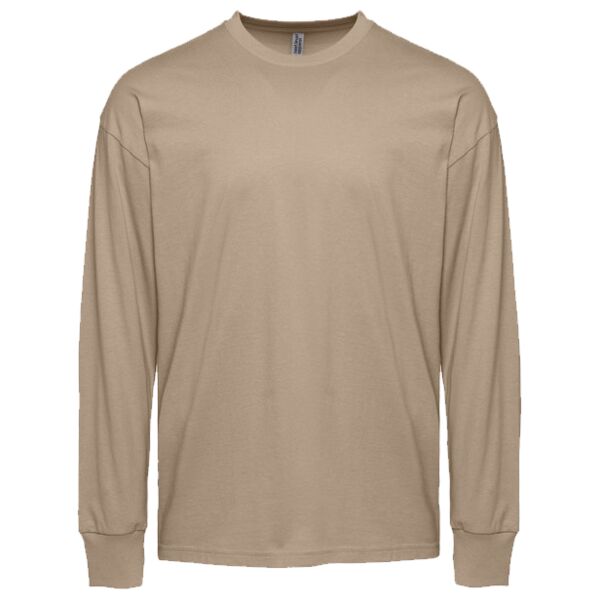 Unisex Heavyweight Cotton Long Sleeve T-Shirt Thumbnail