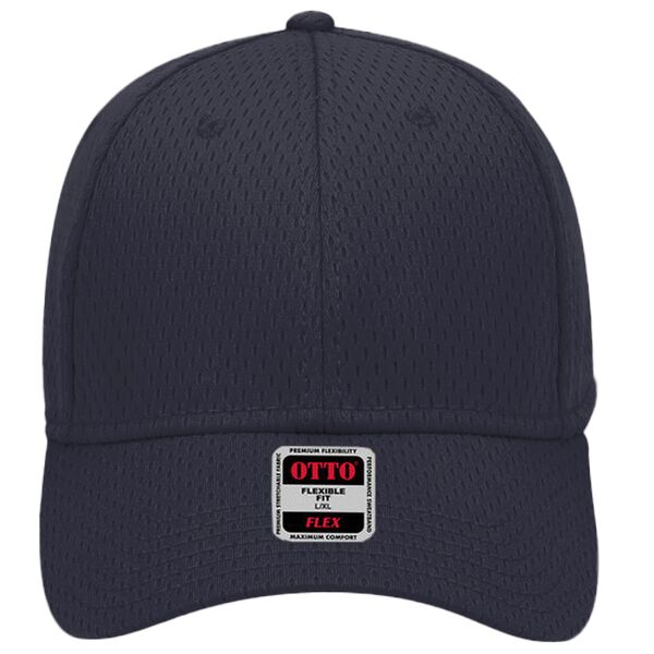 OTTO CAP "OTTO FLEX" Fitted 6 Panel Low Profile Baseball Cap Thumbnail