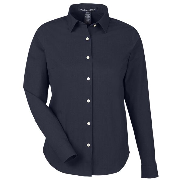 Women's CrownLux Performance® Spencer Poplin Dress Shirt Thumbnail