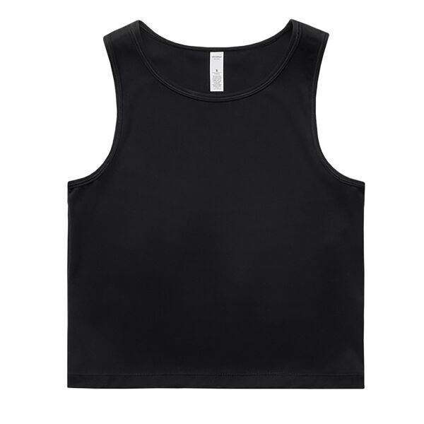 WOS ACTIVE CROP TANK SHADOW XL Thumbnail