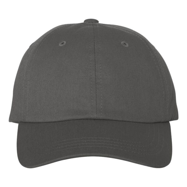 Pigment-Dyed Raw-Edge Patch Baseball Cap Thumbnail