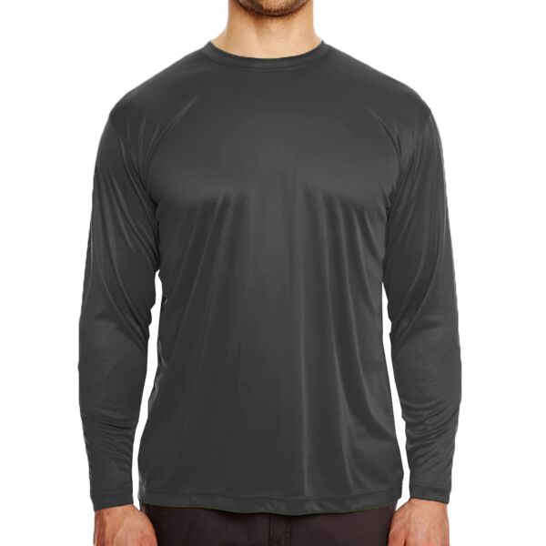 Men's Cool & Dry Sport Long Sleeve Performance Interlock T-Shirt Thumbnail