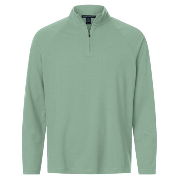 Men's Seaton Pebble Textured Quarter-Zip Pullover Thumbnail