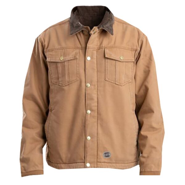 Men's Vintage Washed Sherpa-Lined Work Jacket Thumbnail