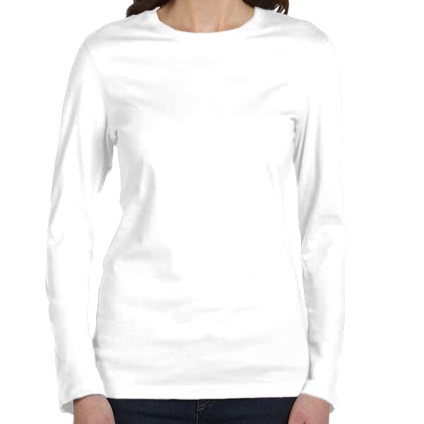 Ladies' Jersey Long-Sleeve T-Shirt Thumbnail