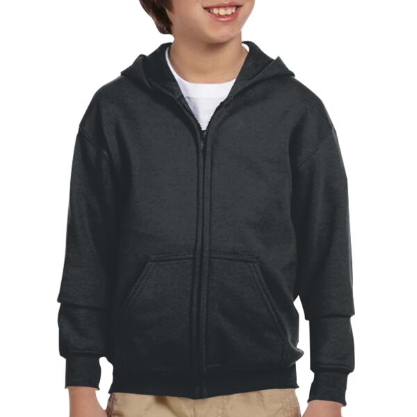 Youth Heavy Blend™ Full-Zip Hooded Sweatshirt Thumbnail