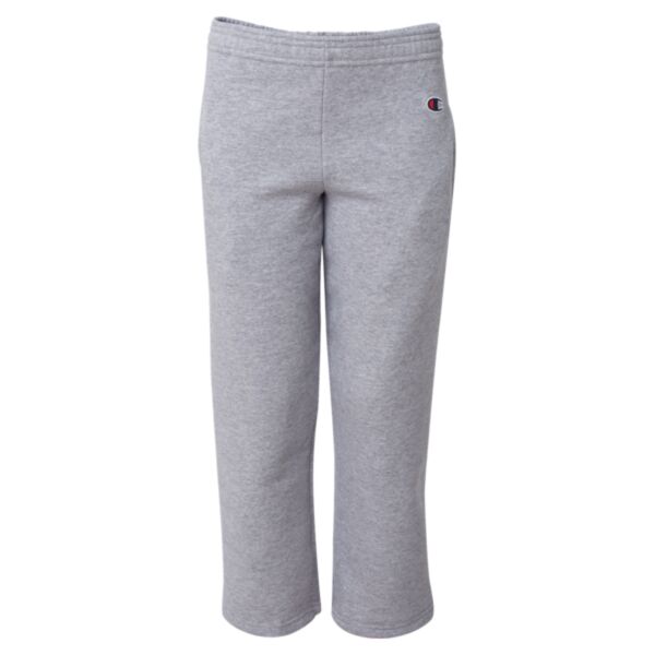 Youth Powerblend® Open-Bottom Sweatpants with Pockets Thumbnail