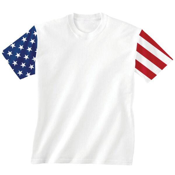 Men's Stars & Stripes Patriotic T-Shirt Thumbnail