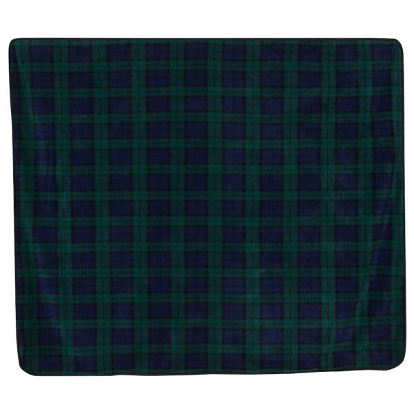 Fleece/Nylon Plaid Picnic Blanket Thumbnail