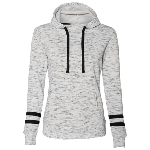 Ladies' Melange Scuba Neck Sweatshirt Thumbnail