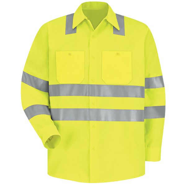Men's Tall High Visibility Work Shirt Thumbnail