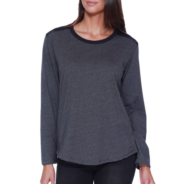Ladies' CVC Melrose Long-Sleeve T-Shirt Thumbnail