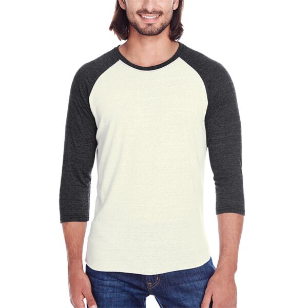 Unisex Triblend 3/4-Sleeve Raglan Thumbnail
