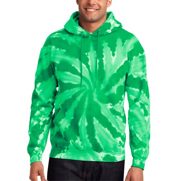 Tie Dye Pullover Hooded Sweatshirt With Personalization Options Thumbnail