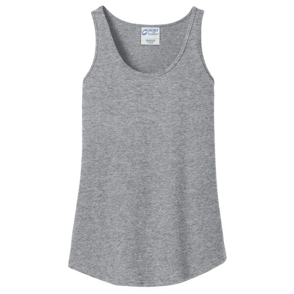 Ladies Core Cotton Tank Top With Personalization Options Thumbnail