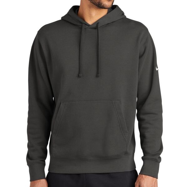 Nike Club Fleece Sleeve Swoosh Pullover Hoodie Thumbnail
