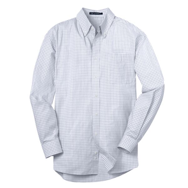 Port Authority Plaid Pattern Easy Care Shirt Thumbnail