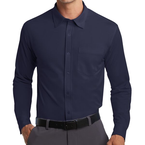 Port Authority Dimension Knit Dress Shirt Thumbnail