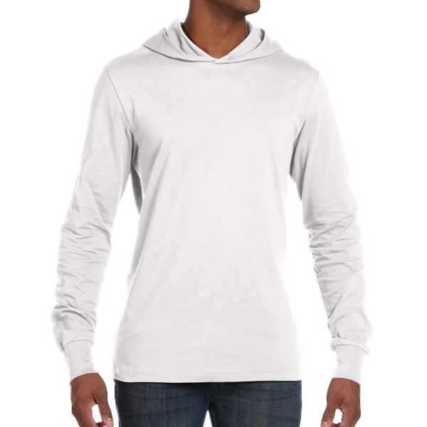 **Unisex Jersey Long-Sleeve Hoodie Thumbnail