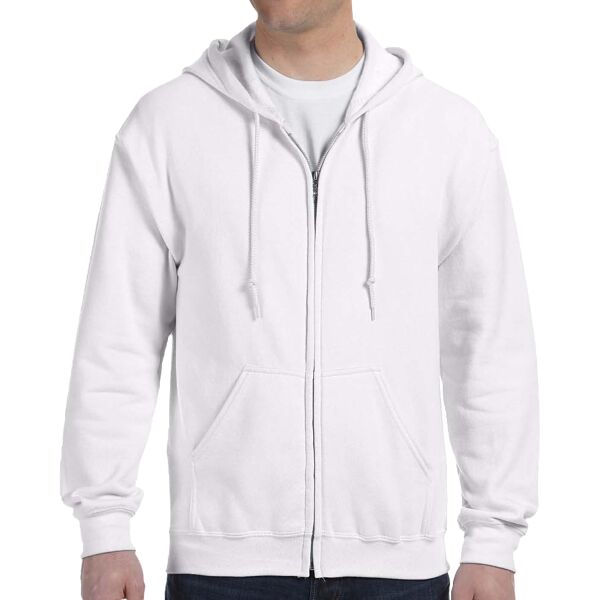 Adult Heavy Blend™ 8 oz., 50/50 Full-Zip Hooded Sweatshirt Thumbnail