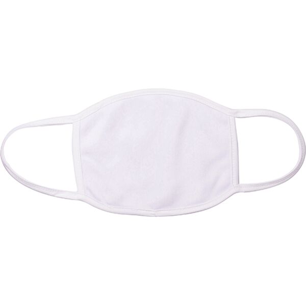 Facial Fashion Cover WHITE 2 Ply Poly Performance Dry Fit Facial Fashion Covers Thumbnail