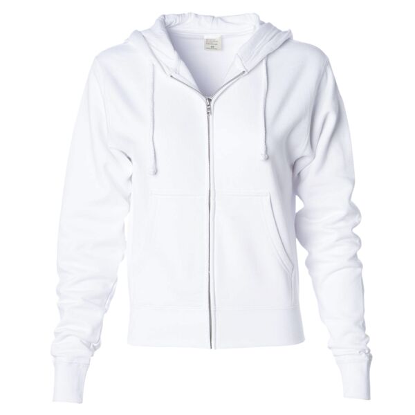 Women's Zip Hooded Sweatshirt** Thumbnail