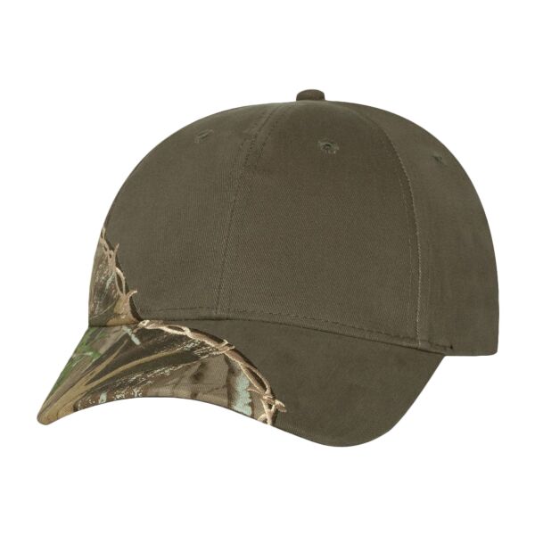 Camo Cap with Barbed Wire Embroidery Thumbnail