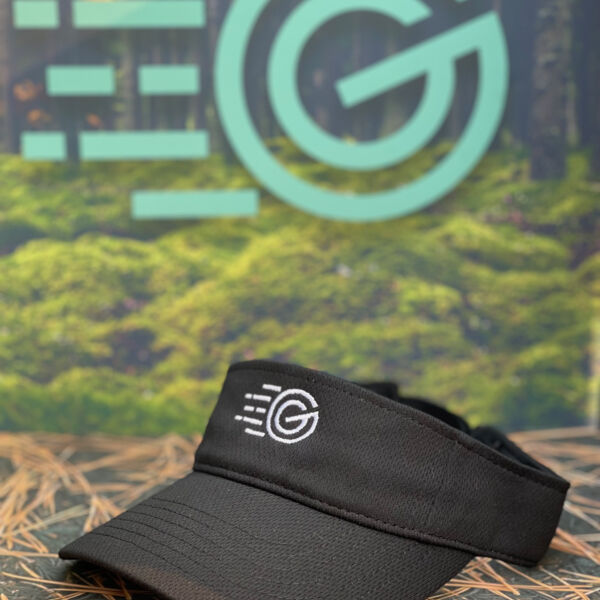 Greener Gear - Racermesh Visor - White on Black Thumbnail