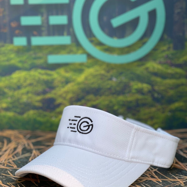 Greener Gear - Racermesh Visor - Black on White Thumbnail