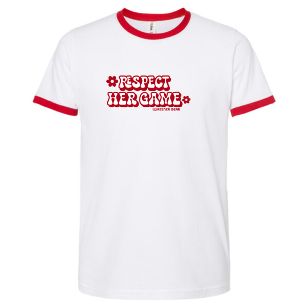 Greener Gear Respect Her Game Tee Thumbnail
