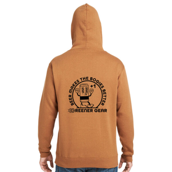 Greener Gear Beer Makes the Bogies Better - Comes with an attached bottle opener and built-in koozie! Thumbnail