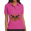 Port Authority Ladies Silk Touch Polo Thumbnail