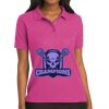 Port Authority Ladies Silk Touch Polo Thumbnail