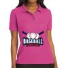 Port Authority Ladies Silk Touch Polo Thumbnail