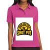 Port Authority Ladies Silk Touch Polo Thumbnail