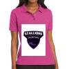 Port Authority Ladies Silk Touch Polo Thumbnail