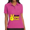 Port Authority Ladies Silk Touch Polo Thumbnail