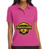Port Authority Ladies Silk Touch Polo Thumbnail