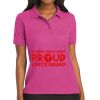Port Authority Ladies Silk Touch Polo Thumbnail