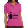 Port Authority Ladies Silk Touch Polo Thumbnail