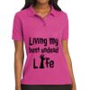Port Authority Ladies Silk Touch Polo Thumbnail