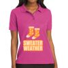 Port Authority Ladies Silk Touch Polo Thumbnail