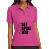 Port Authority Ladies Silk Touch Polo Thumbnail