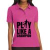 Port Authority Ladies Silk Touch Polo Thumbnail
